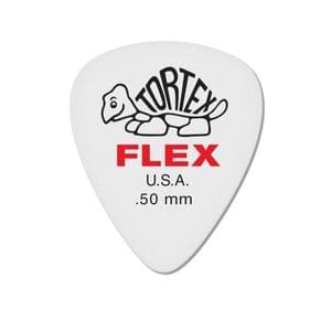 1559042432209-GuitarPicks Tortex Flex STD Nat available in .50mm,.60mm, .73mm,.88mm( Pack of 12 pieces )428.jpg